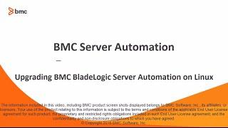 Upgrading BMC BladeLogic Server Automation to 8.8 on Linux