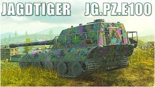 Jg.Pz.E100 & Jagdtiger ● WoT Blitz