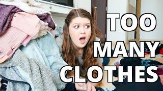 Decluttering my Closet Before Moving | Konmari Closet Declutter 2020