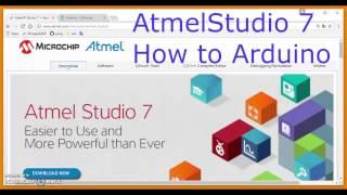 How to load programs to an Arduino UNO from Atmel Studio 7 #arduSerie-26