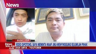 Klarifikasi Gus Arya: Video Itu Untuk Egi Sudjana yang Ejek Habib #iNewsMalam 17/01