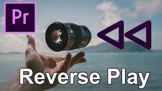 how to reverse a video in premiere pro cc 2017