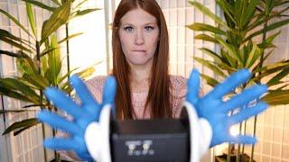 ASMR Lotion & Glove Ear Massage 4K