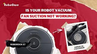 Roborock S7 Error 18 Fan Error + Deep Cleaning Service Malaysia @roborockglobal@Apple