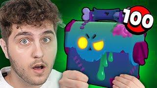 ULTIMELE 100 DEAD BOX-URI din BRAWL STARS !