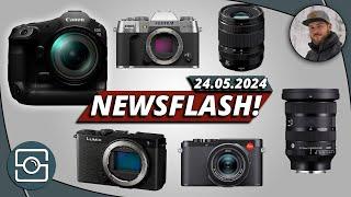 Canon EOS R1 & R5 Mark II in den Startlöchern! SIGMA 24-70 2.8 Version II, Fuji X-T50 uvm!
