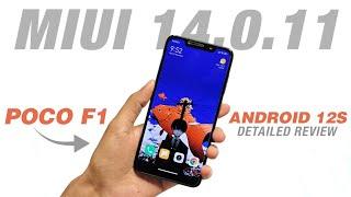 POCO F1 - MIUI 14.0.11.0 Stable - Android 12S - Bugs And Features - Full Detailed Review