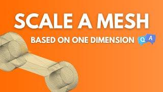 How To Scale A Mesh In Fusion 360 (When You Know One Dimension)