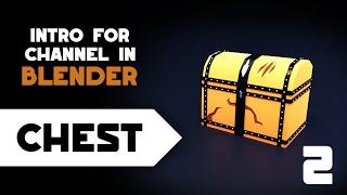 [Speed-Modeling] Creating an Intro for Channel in Blender #2: Chest