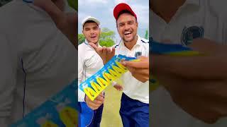 Bat पर Fevi kwik लगाकर छक्का मार के दिखाओ  #cricketwithvishal #shorts