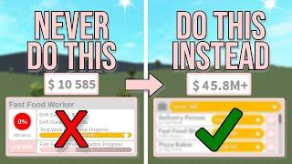 NEVER Do This To Get Money Fast in Bloxburg (Roblox)