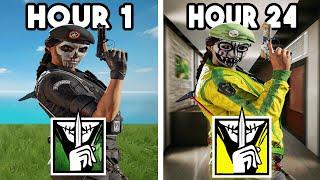 I Played my LOWEST RATED Siege Operators for 24 Hours Straight...