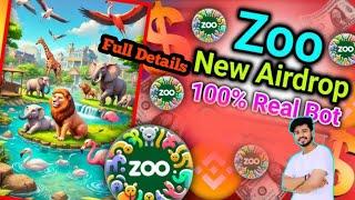 How To Play Zoo Coin Full Detail | Zoo Coin Airdrop | Zoo Coin Listing Date | Zoo Airdrop New Update