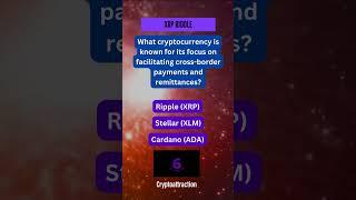 Crypto Quest - XRP Riddle #cryptoeducation #riddles