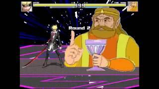 NICK54222 MUGEN: Hyde (me) VS The King (King Harkinian)