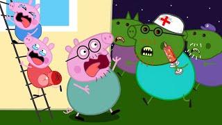 Zombie Apocalypse, Horror Giant Mummy Appears At Night‍️ | Peppa Pig Funny Animation