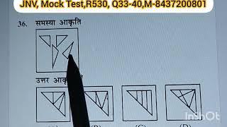 jnv, Mock Test, R1530,Q33-40