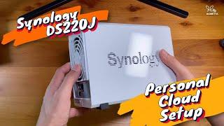 Synology DS220J | The best NAS for beginner ? | Setup walkthrough 