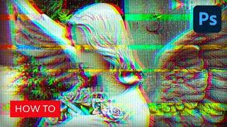 How to Create VHS Glitch Art in Adobe Photoshop