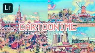 Cartoonime (Cartoon + Anime) Lightroom Preset | How to Edit Like Cartoon Anime | Free DNG & XMP