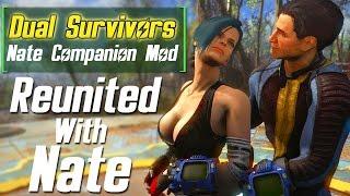 Fallout 4 - Reuniting With Nate (Dual Survivors) Meeting Nate Male Player Protagonist!