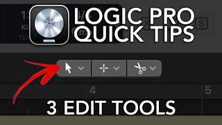 Logic Pro Quick Tip - 3 Edit Tools!