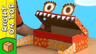 Crafts Ideas for Kids - Shoebox Monster | DIY on BoxYourSelf