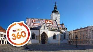 360 VIDEO: Zagreb,  best tourist destination in Europe 2017