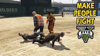 Make NPC Fight Each Other - GTA V