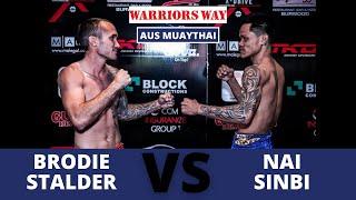 Brodie Stalder Vs Nai Sinbi - Warriors Way 20