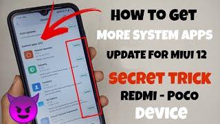 OFFICIAL - Get More MIUI 12 System Apps Update Without Root & Custom Rom | 25+ System App Update