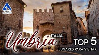 Umbria, Italia: Los 5 Lugares y Cosas para Visitar | Guía de Viaje en 4K