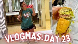 DAY IN THE LIFE + RUNNING AROUND LIKE CRAZY + OFF WE GO! | VLOGMAS DAY 23
