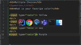 Radio buttons in Angular cs5610o sp20 11302