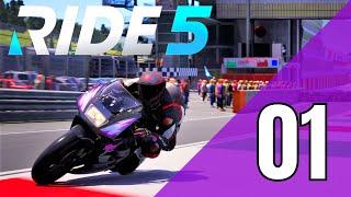 Ride 5 Career Mode | 01 | FIRST IMPRESSIONS | EUROPEAN JUNIOR 250 2 Strokes | PS5 | 4K