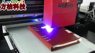 Antprint leather book cover uv printer leather cover printing machine