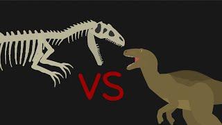 SCP-250 VS Allosaurus (Carnivores DH)