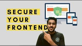 Secure your Frontend Code from hacking | React.js