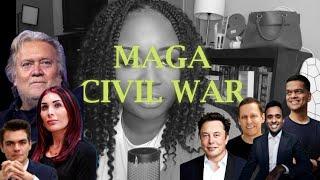 What happened during the MAGA Civil War of 2024