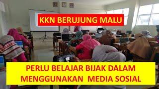 KKN BUNGUS BERUJUNG MALU BAGI  SEMBILAN MAHASISWA DI BUNGUS.