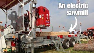 Watch Serra's electric ME 110 mobile sawmill in action