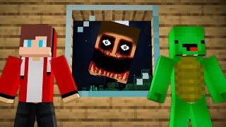 Scary Mimic DWELLER is Hunting JJ and Mikey What Happened to the Village in Minecraft! - Maizen