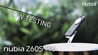 Can the Nubia Z60S Pro case survive the bow and arrow testing?