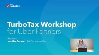 TurboTax Canada Uber Partner Webinar for the 2017 Tax Year