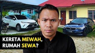 Pakai Kereta Mewah Tapi Duduk Rumah Sewa, AMBOI!!