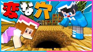 家に変な穴が空いているマインクラフト【 マイクラ / Minecraft  】