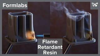 Flame Retardant Resin for UL 94 V-0 Certified 3D Printed Parts