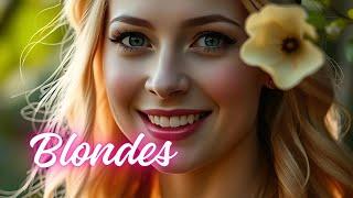 Fabulously Beautiful Medieval BLONDE AI Ladies with Radiant Faces | AI Beauty Girls & Women | AI Art