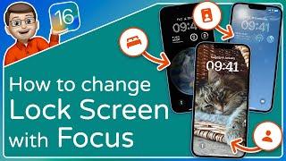 Switch Lock Screens with Focus Modes ⭐ iOS 16 Tips