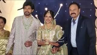 Niharika Konidela and Chaitanya JV Reception Exclusive Video   Niharika Konidela Marriage   #Nischay